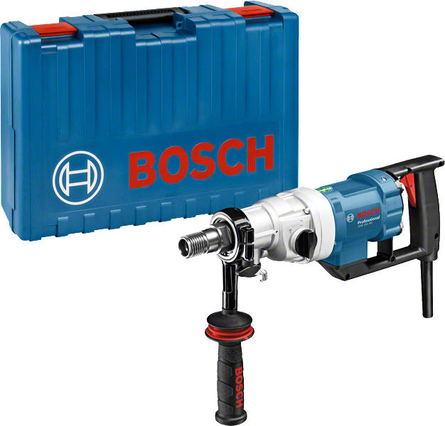 Wiertarka diamentowa Bosch GDB 180 WE z walizką transportową.