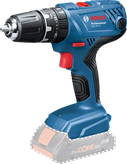 Wiertarko-wkrętarka akumulatorowa Bosch GSB 18V-21 z ergonomicznym uchwytem.
