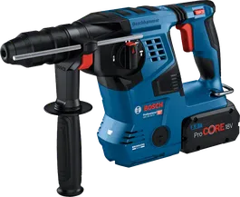 Akumulatorowa młotowiertarka Bosch GBH 18V-28 CF z systemem SDS plus.
