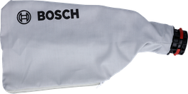 Worek na pył Bosch służący do zbierania zanieczyszczeń z narzędzi.