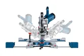 Piła ukosowa Bosch GCM 305-254 D z regulowanym kątem skosu.