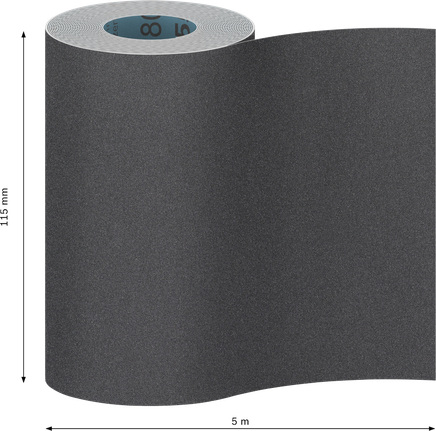 Papier ścierny Bosch PRO C355 115 mm x 5 m, ziarnistość 180.