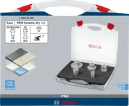 Zestaw wierteł wiertniczych Bosch PRO Ceramic suchych, 5 szt. w etui.