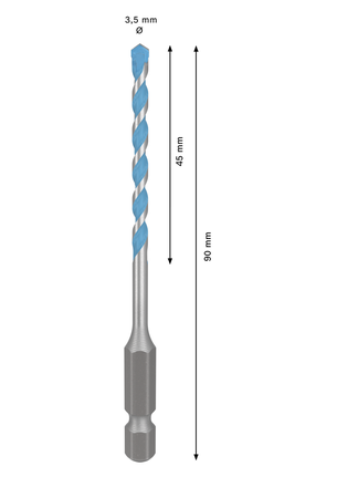 Wiertło wielofunkcyjne Bosch EXPERT HEX-9 3,5 mm.