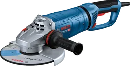 Szlifierka kątowa Bosch GWS 27-230 JR z ergonomicznym uchwytem.