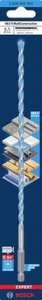 Wiertło Bosch EXPERT HEX-9 MultiConstruction 6,5×200×250 mm.