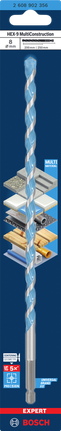 Wiertło Bosch EXPERT HEX-9 MultiConstruction 8x200x250.