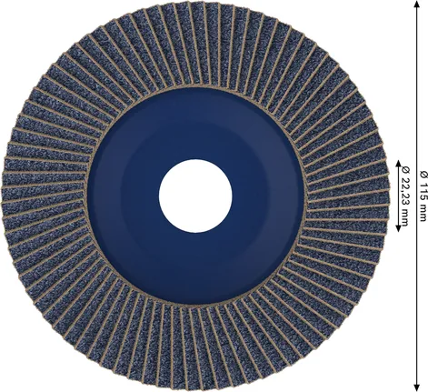 Tarcza listkowa Bosch PRO X571 115mm G60 do szlifowania.