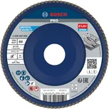 Tarcza lamelkowa Bosch PRO X571 115mm G80 do szlifowania metali.