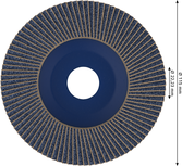 Tarcza listkowa Bosch PRO X571 115 mm G120 do szlifowania.