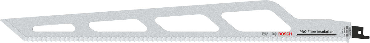 Ostrze Bosch PRO Fibre Insulation S2013AWP z ząbkowaną krawędzią.