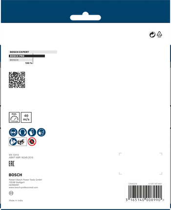 Tarcza szlifierska Bosch PRO Metal 150 x 20 x 20 mm.