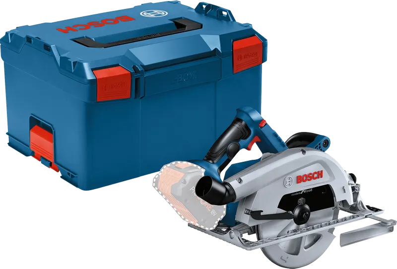 Akumulatorowa pilarka tarczowa Bosch GKS 18V-68 z walizką L-Boxx.