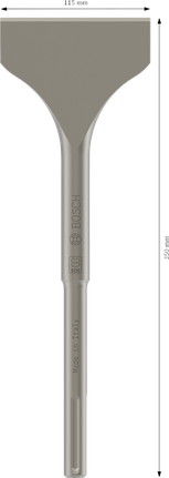 Dłuto łopatkowe Bosch PRO SDS max-4C 115 x 350 mm.