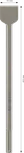 Dłuto łopatkowe Bosch PRO SDS max-4C 50 x 400 mm.