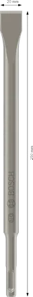 Dłuto płaskie Bosch PRO SDS plus-4C 20 x 250 mm.