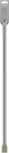 Dłuto płaskie Bosch PRO SDS max-4C 25 x 600 mm.
