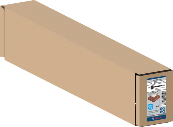 Dłuto łopatkowe Bosch PRO SDS max-4C 50×400 mm 5 szt.