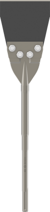 Skrobak podłogowy Bosch PRO SDS max z krawędzią o szerokości 152 mm.