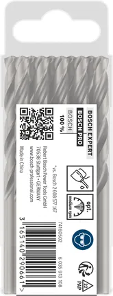 Zestaw wierteł krętych Bosch PRO Metal HSS-G 6 mm.