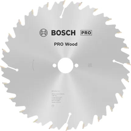 Tarcza tarczowa do piły tarczowej Bosch PRO Wood 250 mm T24.