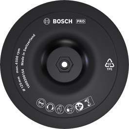 Talerz szlifierski Bosch PRO 125 mm z rzepem.