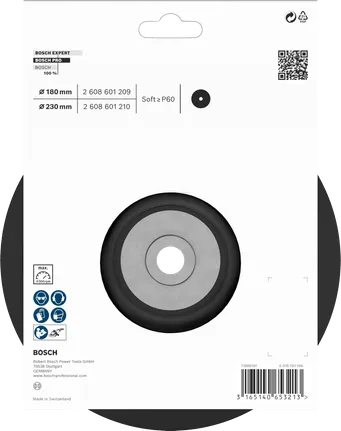 Tarcza oporowa Bosch PRO miękka 230 mm M14.