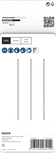 Brzeszczoty do wyrzynarki Bosch PRO Wood Precision T344DP 152 mm, opakowanie 3 szt.
