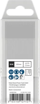 Brzeszczoty do wyrzynarki Bosch PRO Hardwood Clean Reverse T101BRF 100 mm, 25 szt.