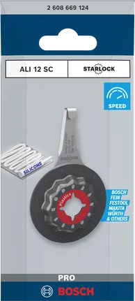 Bosch PRO ALI 12 SC 4 ostrza do narzędzia wielofunkcyjnego 12 mm.