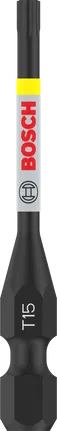 Bit udarowy Bosch PRO Torx T15 55 mm do precyzyjnego dokręcania.