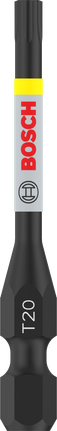 Końcówka udarowa Bosch PRO Torx T20 55 mm, akcesorium do wkrętarki.
