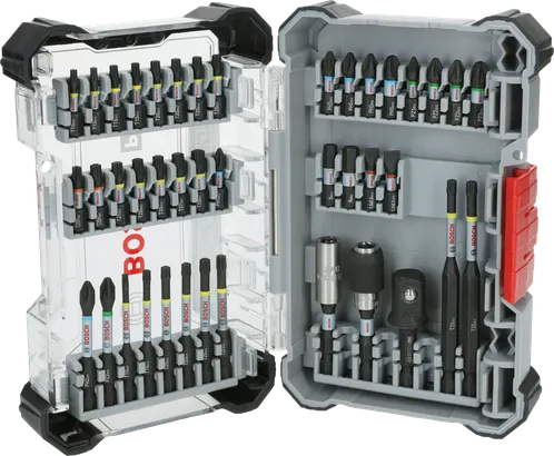 Zestaw bitów do wkrętarek udarowych Bosch PRO, 41 szt. w etui.