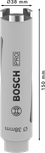 Wiertło wiertnicze Bosch PRO do pracy na sucho, 38 x 150 mm, z trzpieniem G 1/2 cala.
