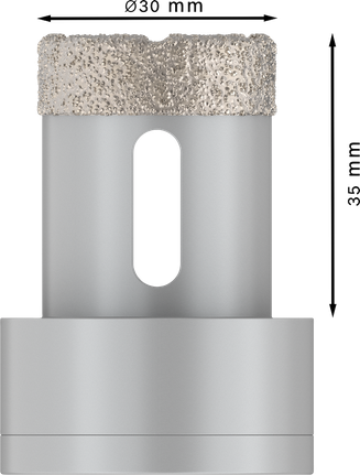 Wiertło wiertnicze Bosch PRO Ceramic na sucho 30x35 mm X-Lock.