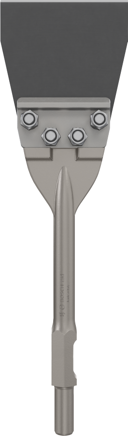 Skrobak podłogowy Bosch PRO HEX 30 z ostrzem tnącym o szerokości 152 mm.