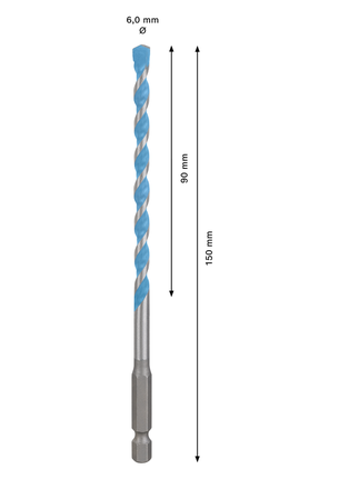 Wiertło wielofunkcyjne Bosch EXPERT HEX-9 6 mm.