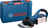 Akumulatorowa szlifierka kątowa Bosch EXWS 18V-230P z walizką.