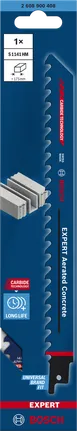 Tarcza tnąca Bosch EXPERT do betonu komórkowego S 1141 HM zapewniająca długą żywotność.