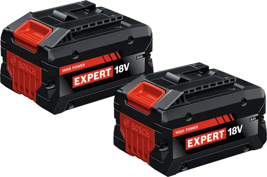 Para akumulatorów litowo-jonowych Bosch 18V 8Ah Expert.