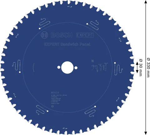 Tarcza piły tarczowej do płyt warstwowych Bosch EXPERT, 330 mm.