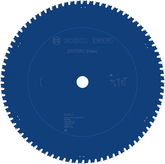 Tarcza tnąca Bosch EXPERT Steel, 355 mm, T80.