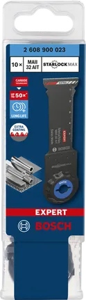 Ostrze wielofunkcyjne Bosch EXPERT MetalMax MAII 32 AIT z węglików spiekanych.