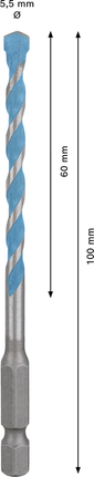 Wiertło wielofunkcyjne Bosch EXPERT HEX-9 5,5 mm.