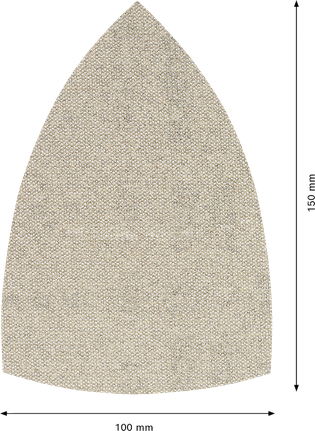 Siatka ścierna Bosch EXPERT M480, arkusz G80, 100x150mm.