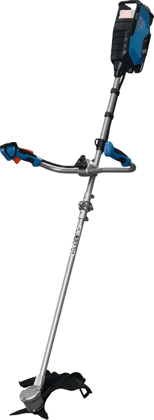 Podkaszarka Bosch GFR18V-25BH z ergonomicznym uchwytem.