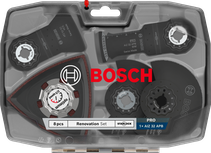 Zestaw renowacyjny Bosch 8 elementów do narzędzi wielofunkcyjnych Starlock.