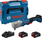 Zestaw grzechotki akumulatorowej Bosch GRS18V-330 z akumulatorami.