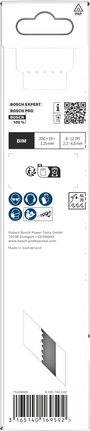 Brzeszczoty bimetaliczne Bosch Multi Material S3456XF, zestaw 2 szt.