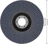 Tarcza listkowa Bosch PRO X571 kątowa 125 mm G60.